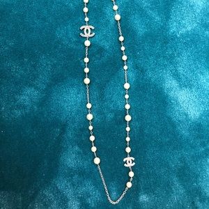 CHANEL Classic Pearl Long Necklace